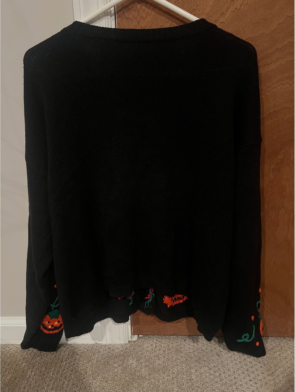 Vintage Halloween Knit Cardigan - Picture 4 of 4